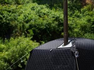 伊豆キャンプ 貸切丸太ログハウス 森林道楽のイメージ