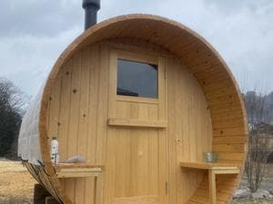 里山のサウナのイメージ