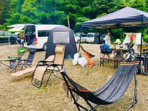 自由キャンプ場のイメージ