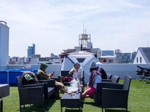 輝ノ庭│新大阪にあるスチームサウナ&BBQスペースのイメージ